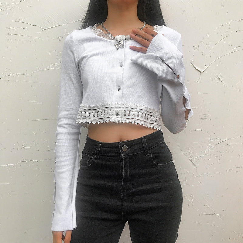 Strapless Navel Crop Top