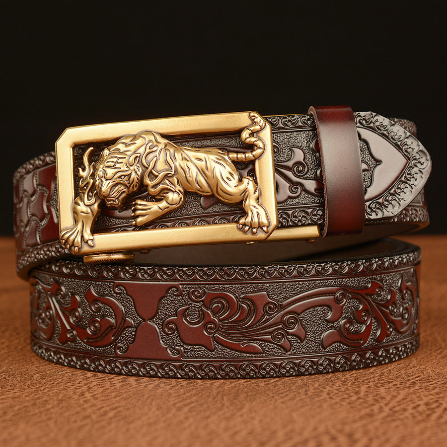 Automatic Buckle Casual Belt