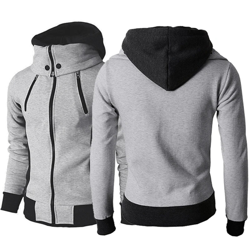 Modern Full-Zip Hoodie Jacket