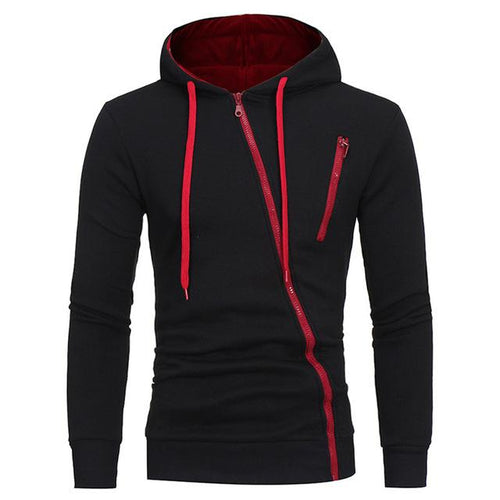 Casual Slim Fit Hooded Cardigan Sweater
