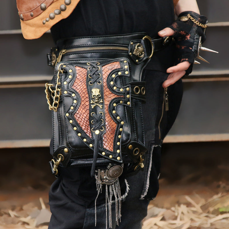 Punk Rock Motorcycle Bag