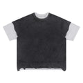Distressed Heavy Patchwork Retro T-Shirt