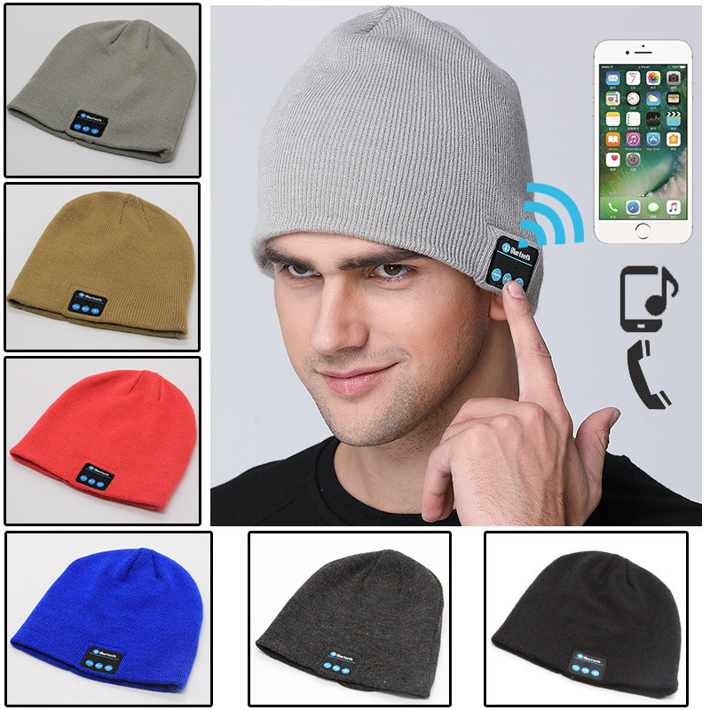 Bluetooth Beanie Hat with Wireless Headphones