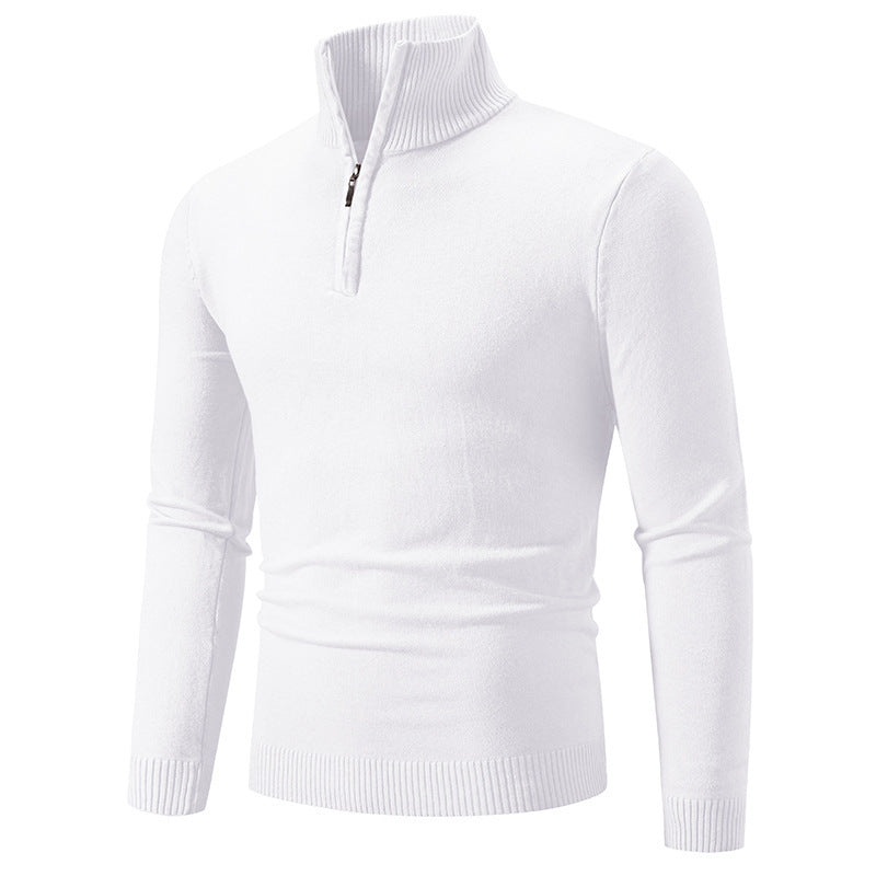 Urban Shield Zip-Up Turtleneck Sweater