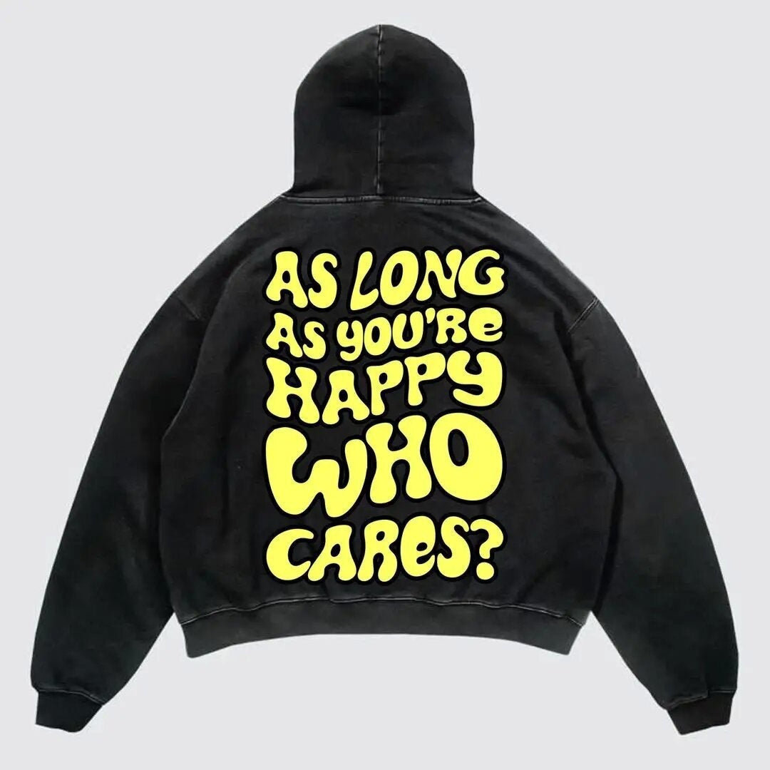 Letter Streetwear Hoodie