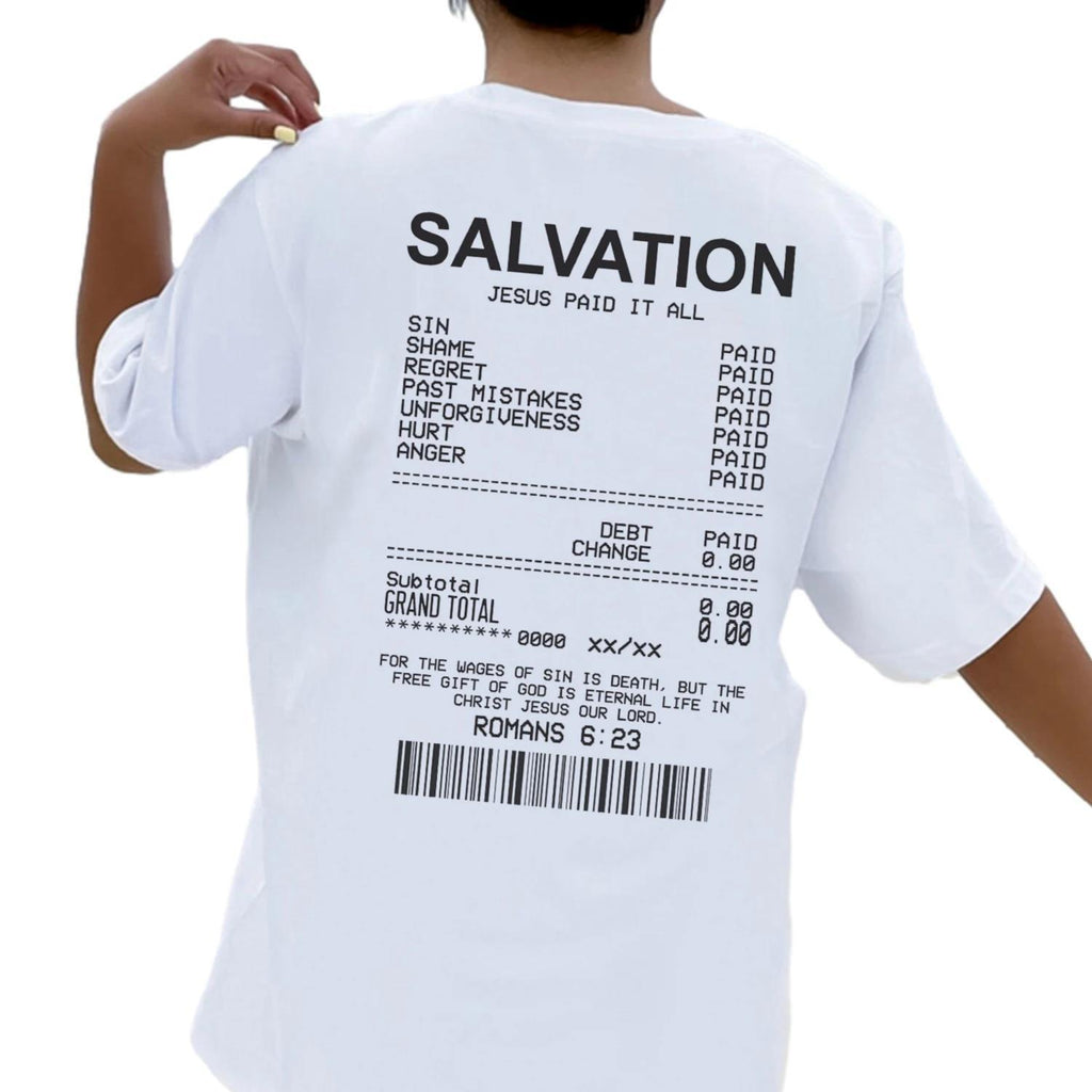 Salvation™ Back Print Oversized Tee