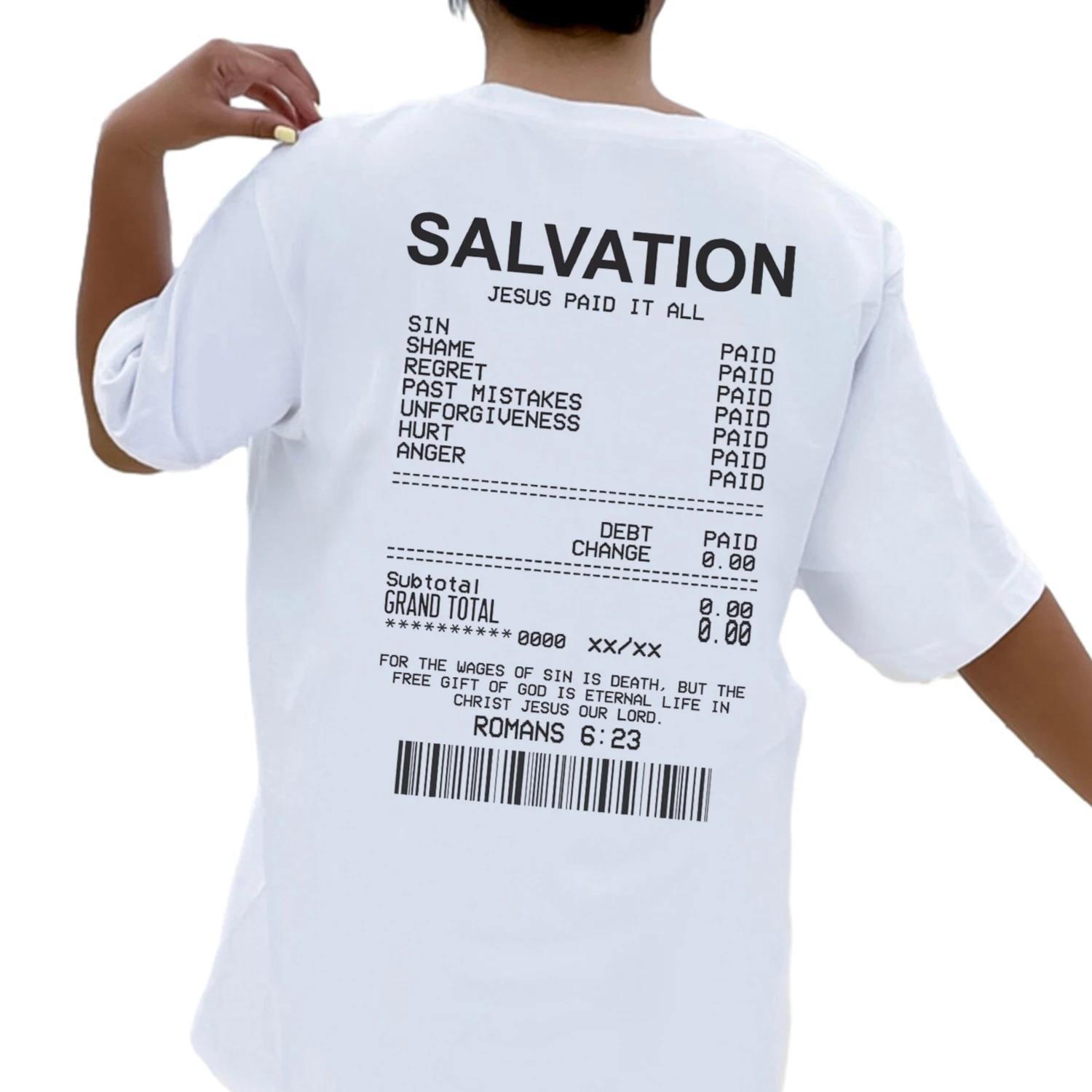 Salvation™ Back Print Oversized Tee