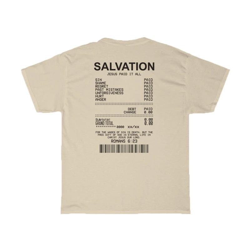 Salvation™ Back Print Oversized Tee