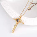 Heart Cross Necklace