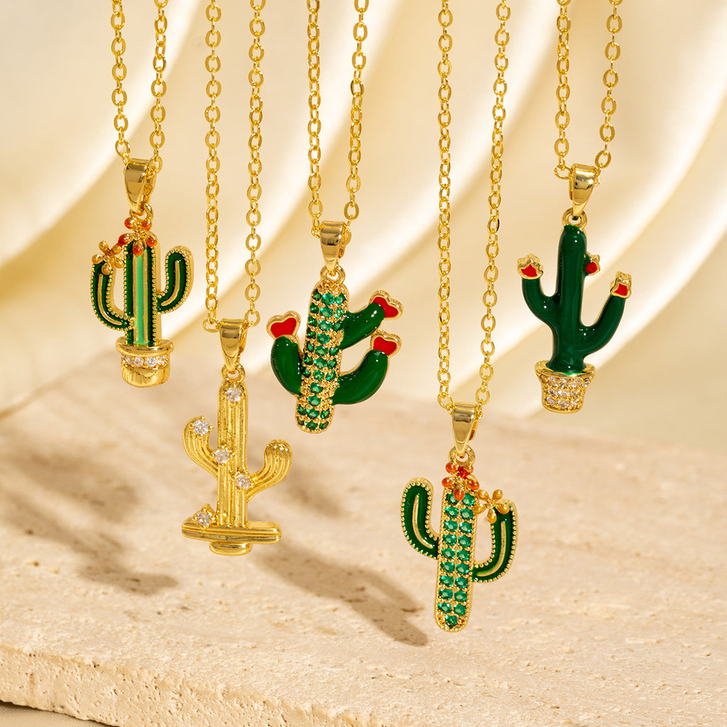 Cactus Necklace