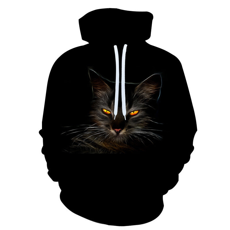 3D Cute Kitten Hoodie