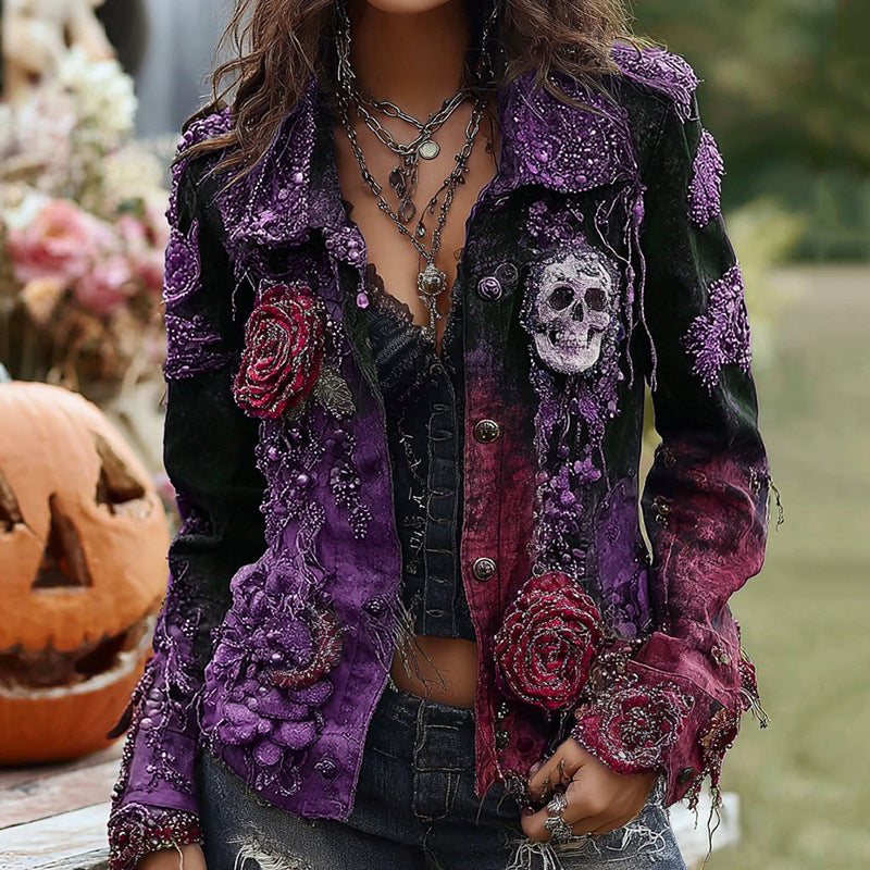 Vintage Patchwork Denim Jacket