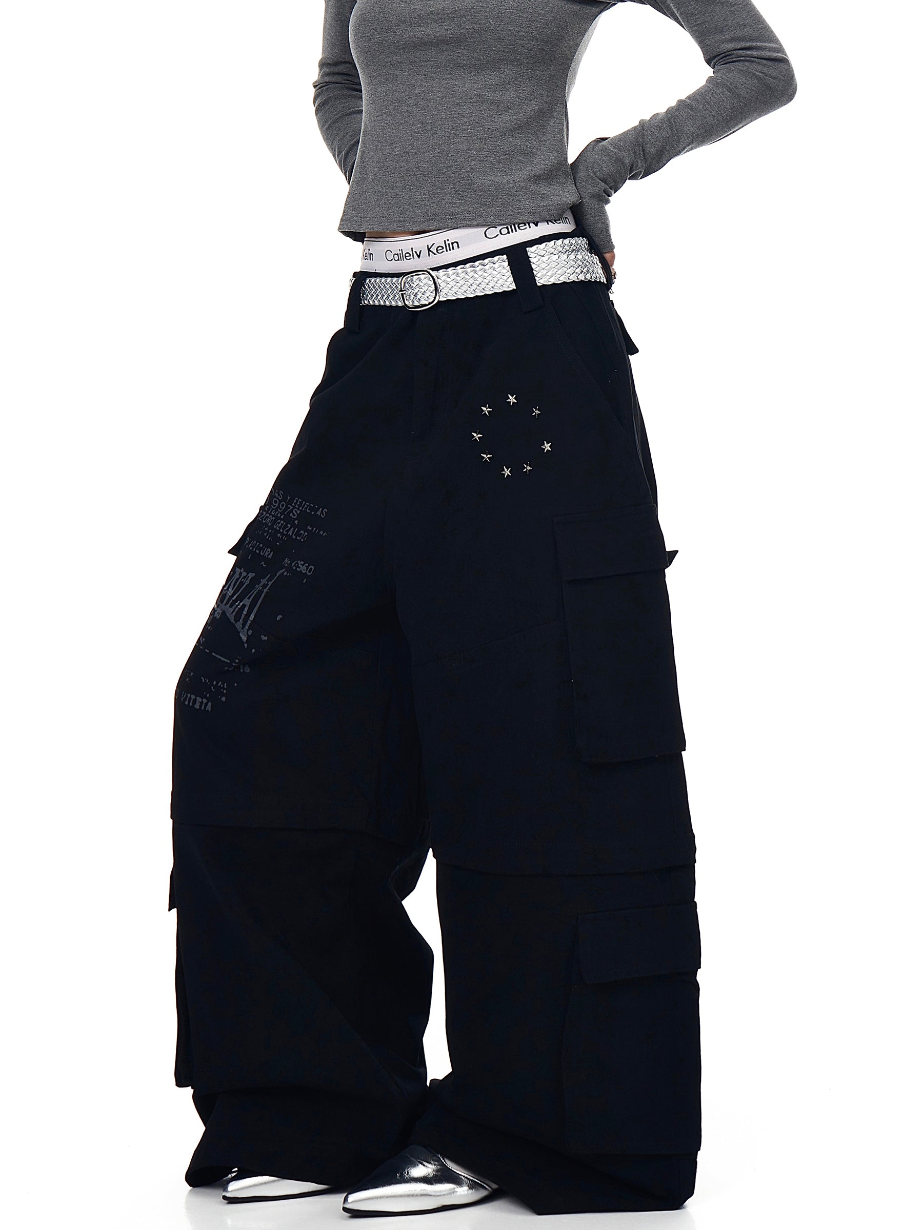 Removable Multi-Pocket Cargo Pants