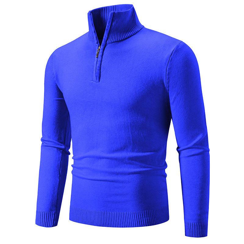 Urban Shield Zip-Up Turtleneck Sweater