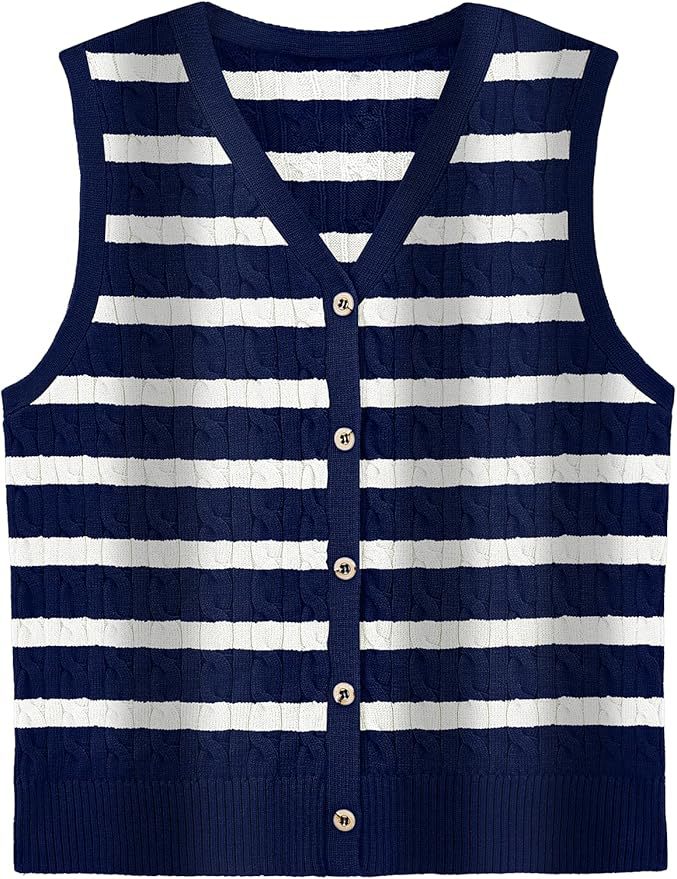 Twist & Layer Knit Vest
