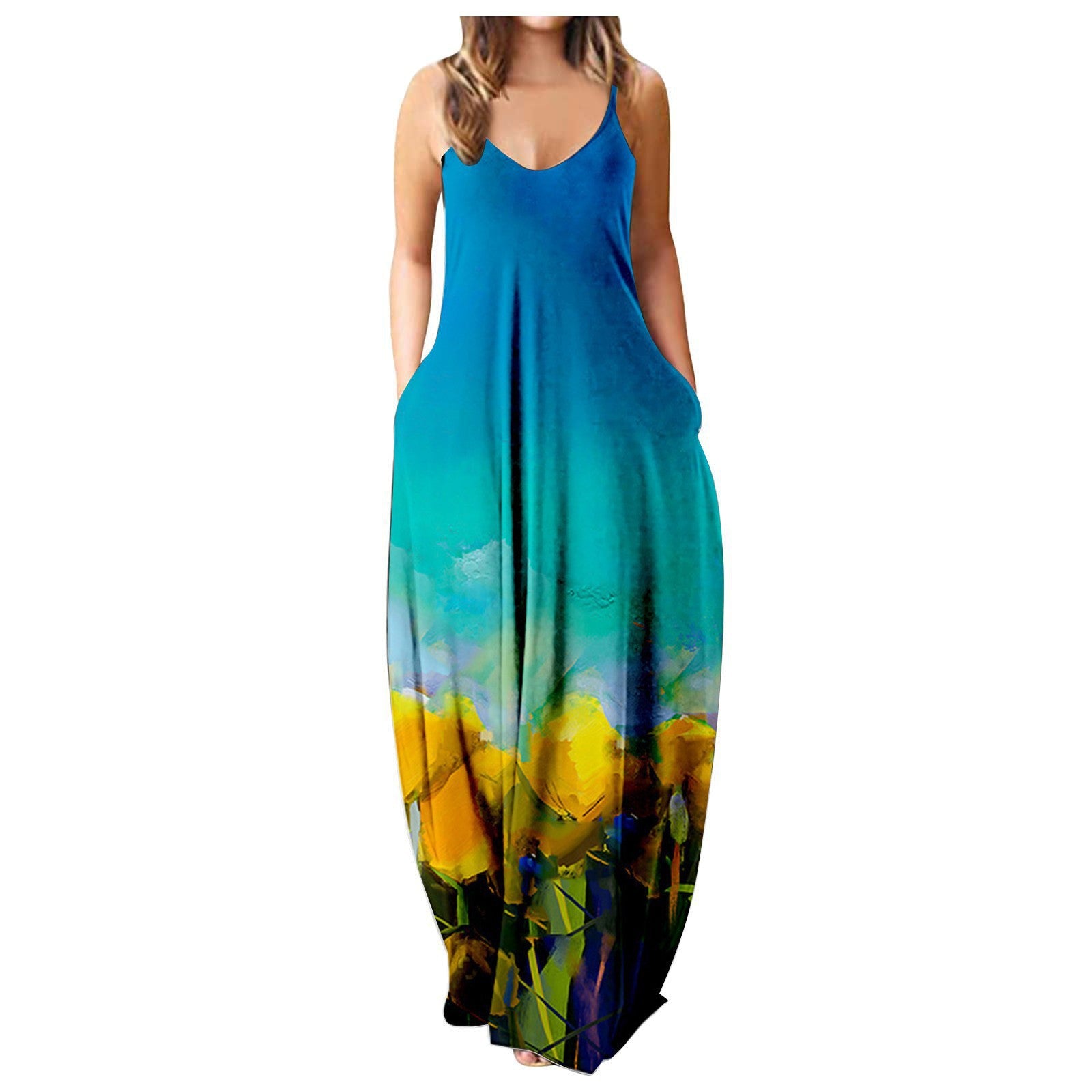 Y2K Abstract Graphic Print Bodycon Streetwear Summer Dress