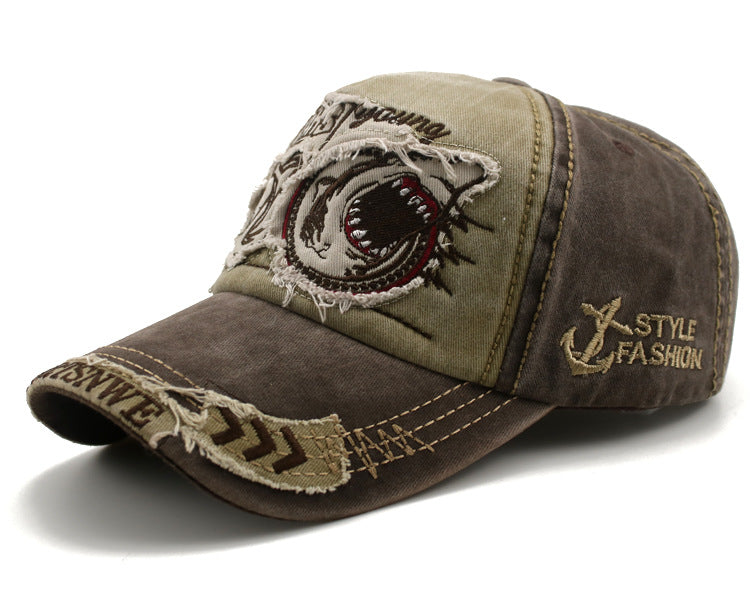 Shark Denim Cap