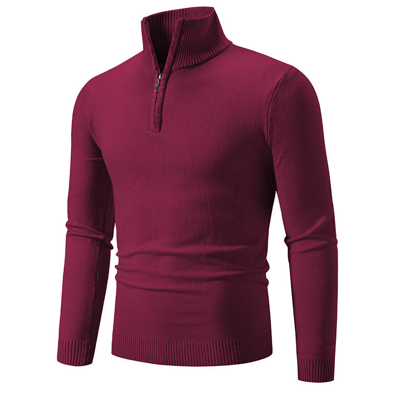 Urban Shield Zip-Up Turtleneck Sweater