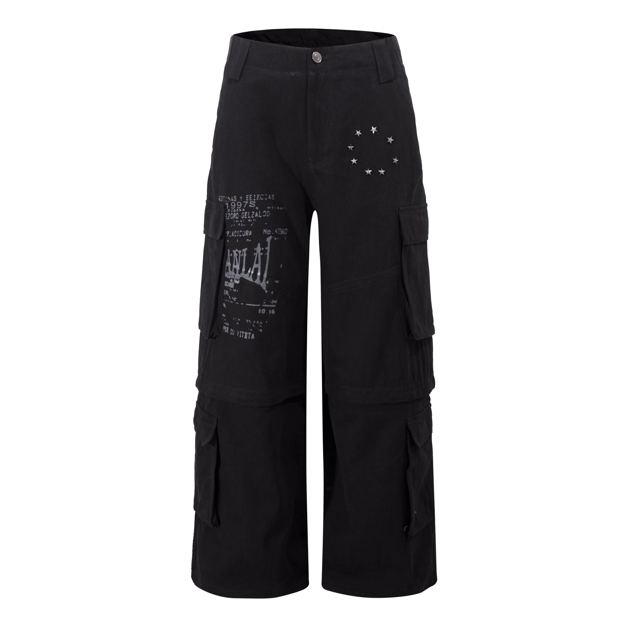 Removable Multi-Pocket Cargo Pants