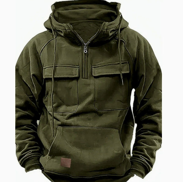 Atypic Zip-Up Hoodie
