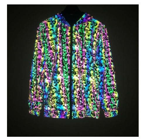 Symphony Luminous Reflective Windbreaker
