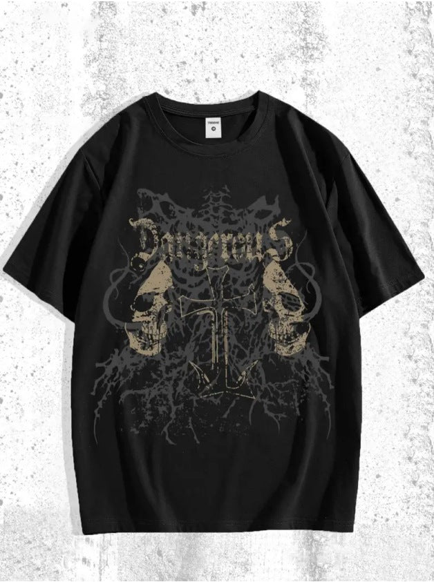 Retro Crew Tee – Work Hard, Look Timeless