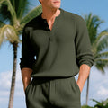 Premium Heavyweight Ribbed Long Sleeve Shirt