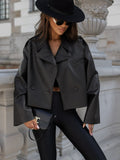 Retro PU Leather Jacket