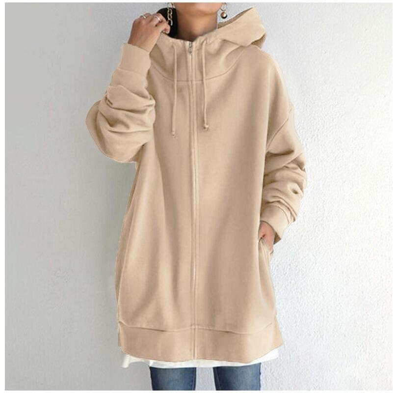 Fuzzy Zip-Up Hoodie