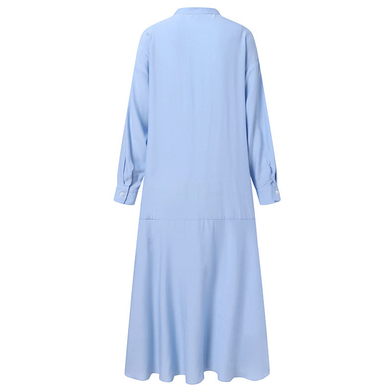 Cotton Linen Casual Retro Breeze Maxi Dress