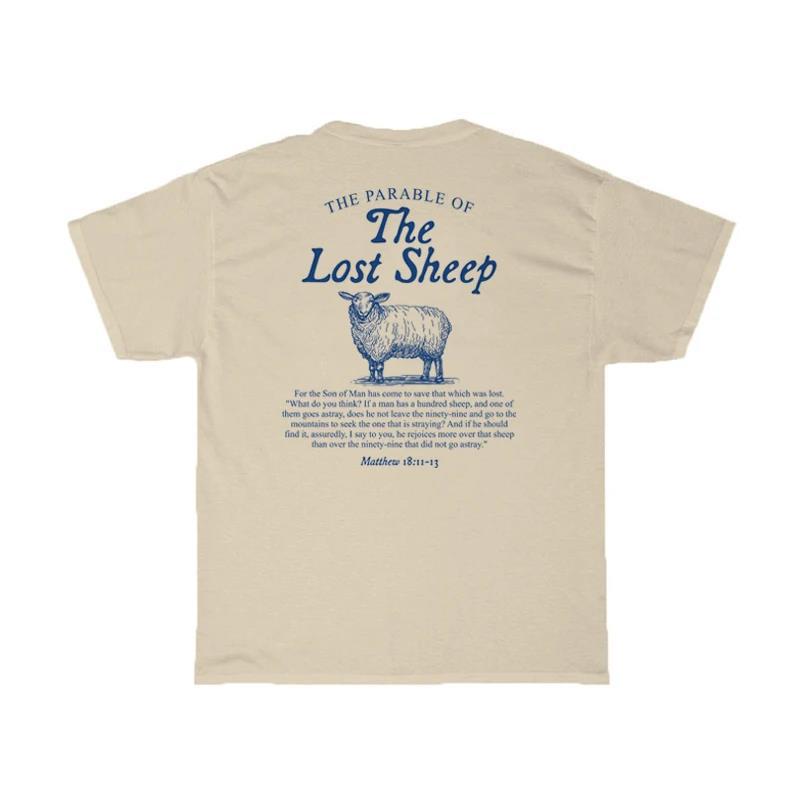 Lost Sheep™ Back Print Oversized Tee