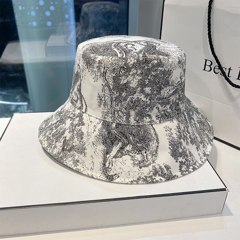 Women's Summer Minority Fashion Printed Bucket Hat