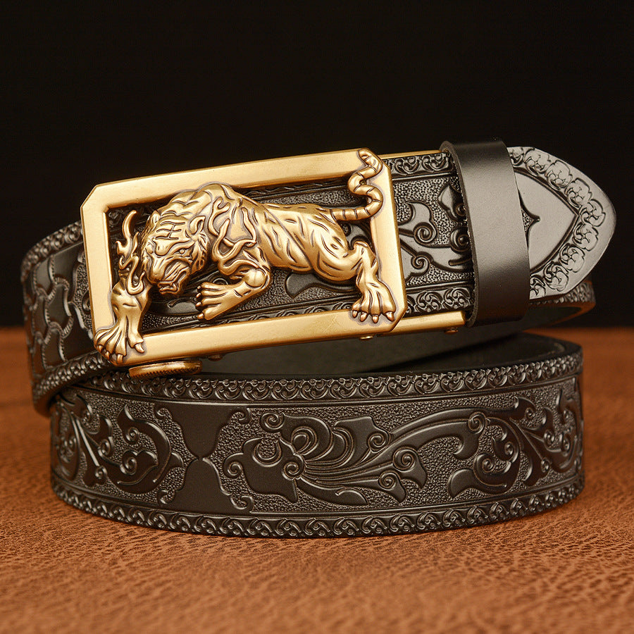 Automatic Buckle Casual Belt