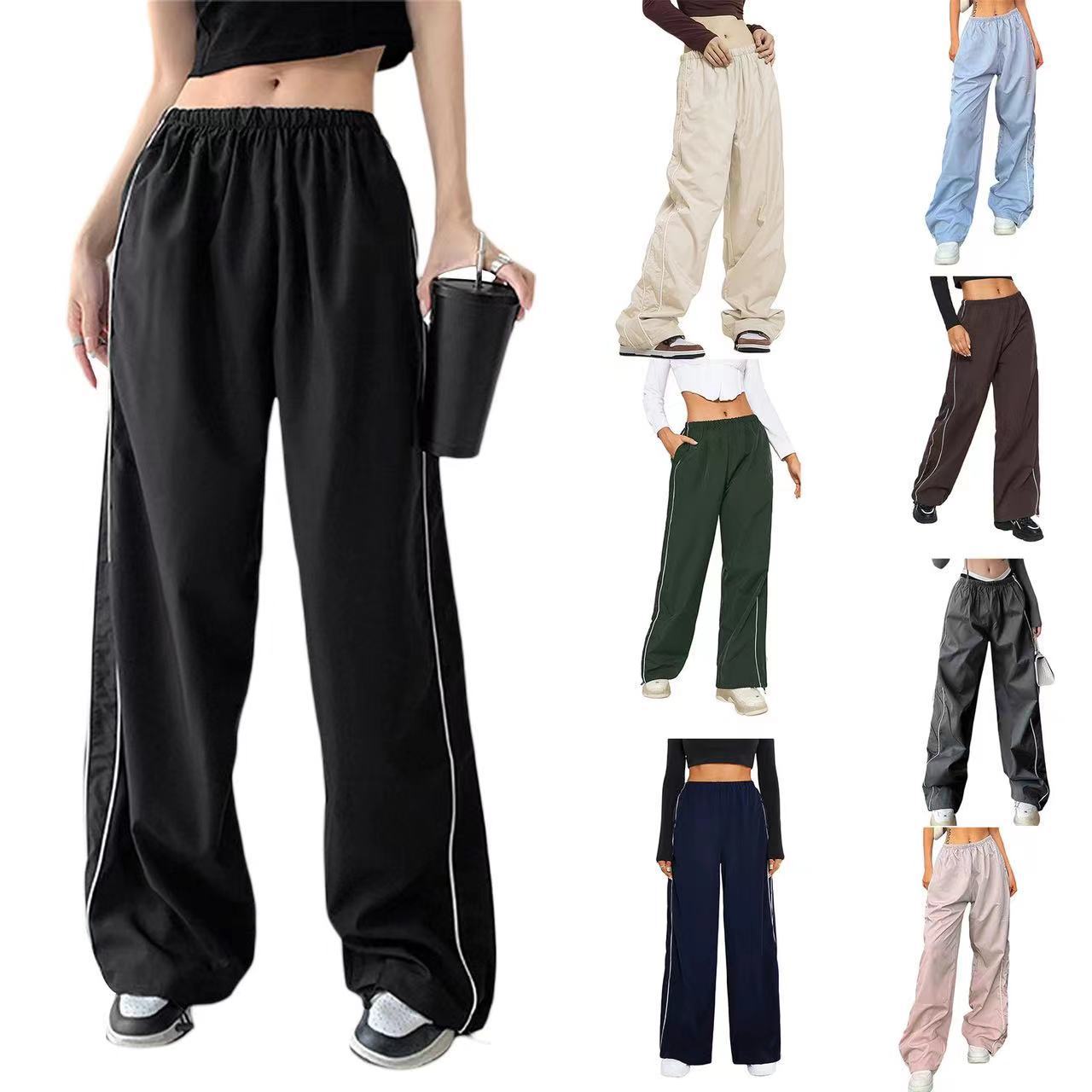 Street Style Ankle-Tied Trousers
