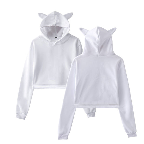 City Vibes Crop Hoodie