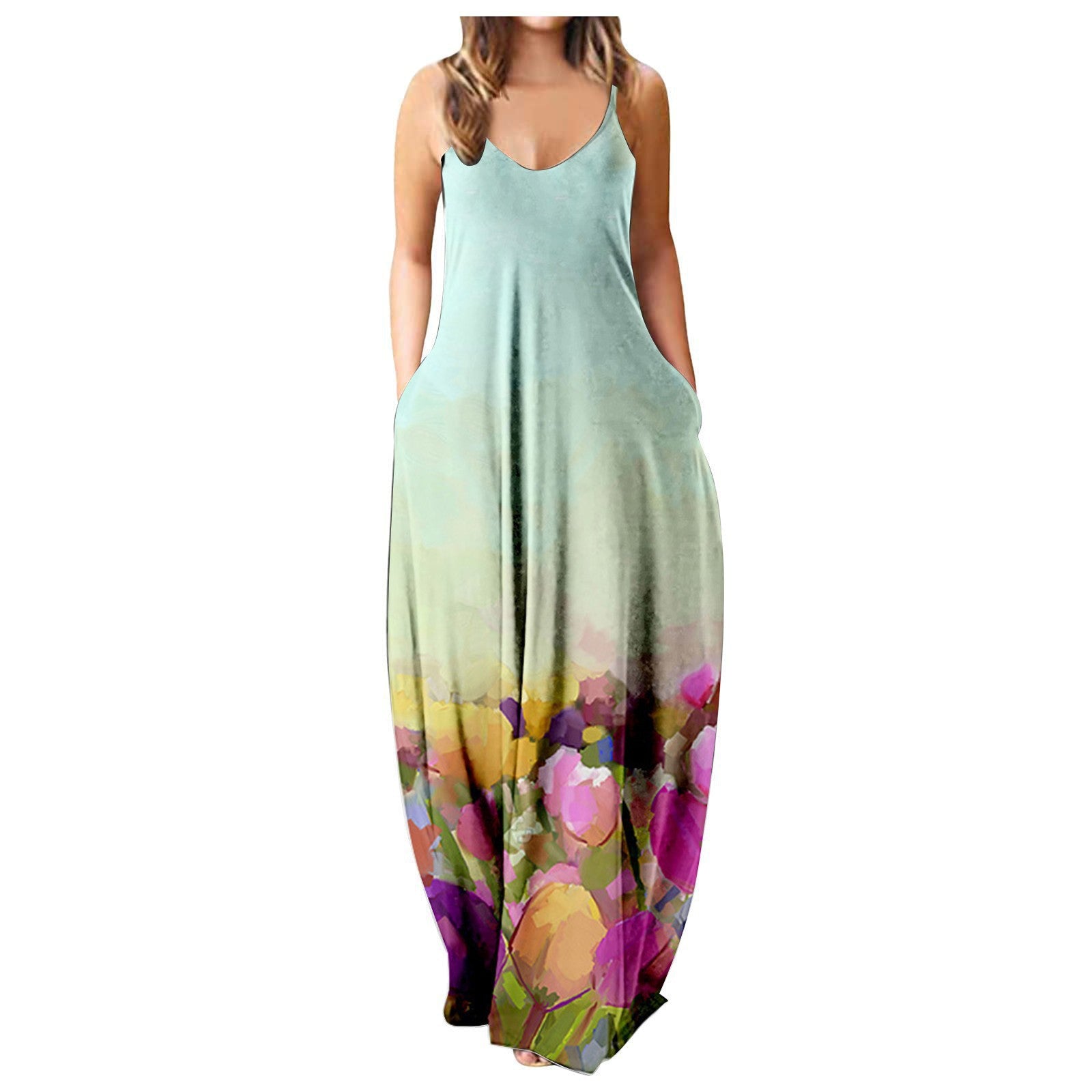 Y2K Abstract Graphic Print Bodycon Streetwear Summer Dress