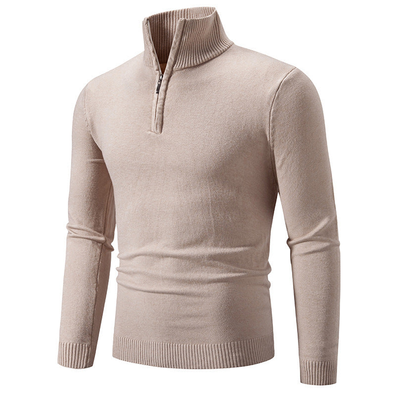 Urban Shield Zip-Up Turtleneck Sweater