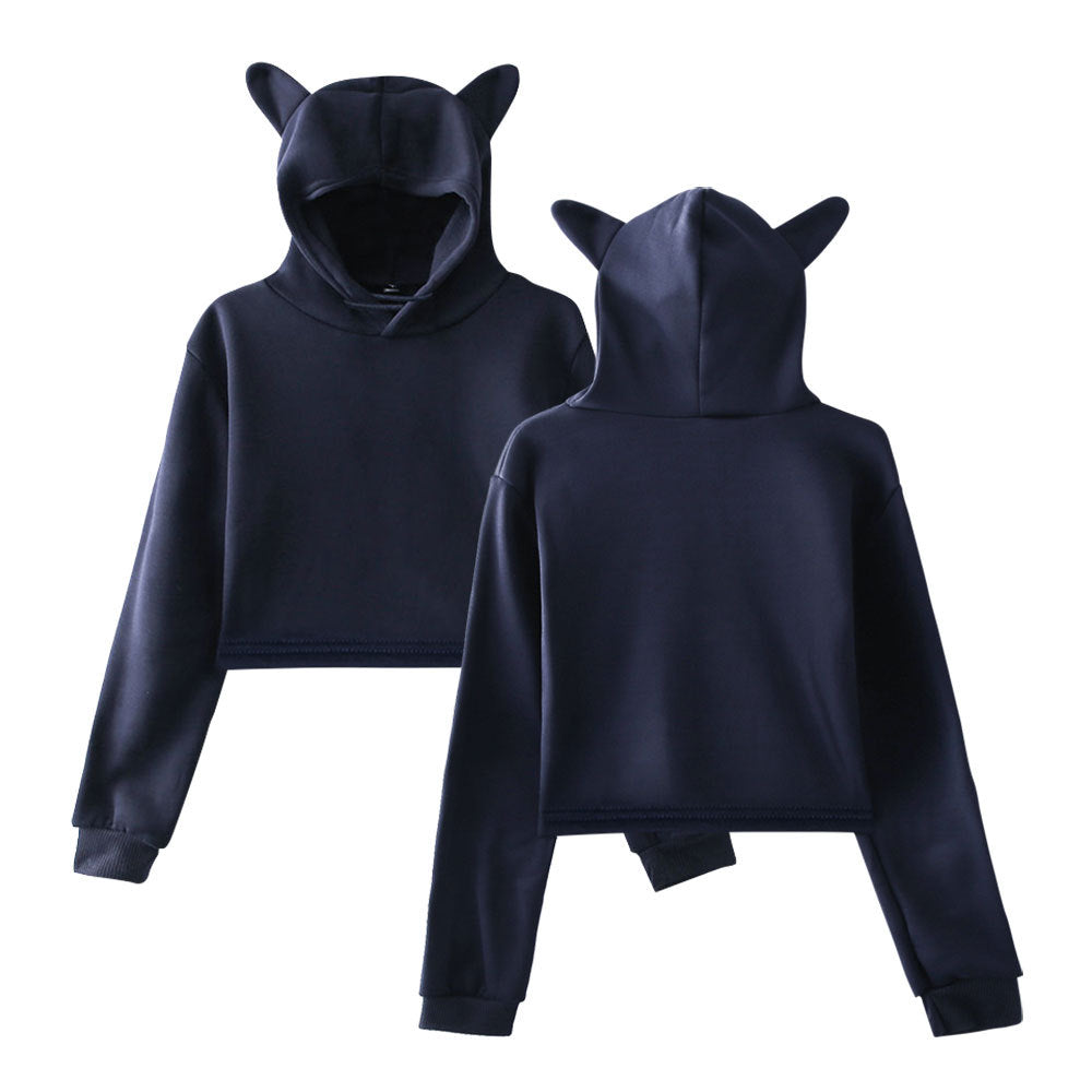 City Vibes Crop Hoodie