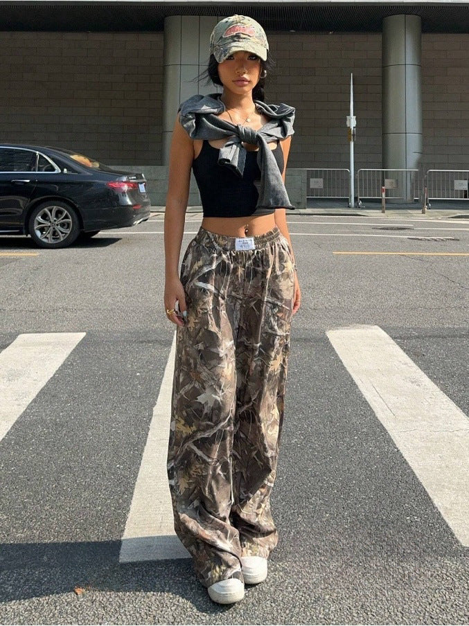 Baggy Camo Cargo Pants