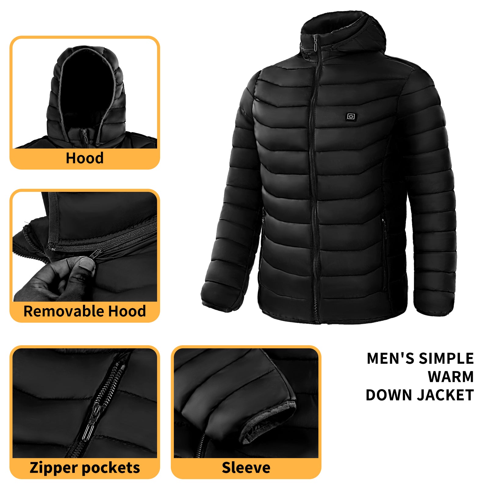 9 Zone Heated Puffer Jacket