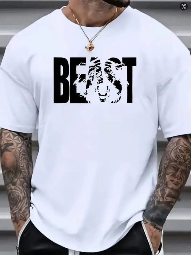 Retro Crew Tee – Work Hard, Look Timeless