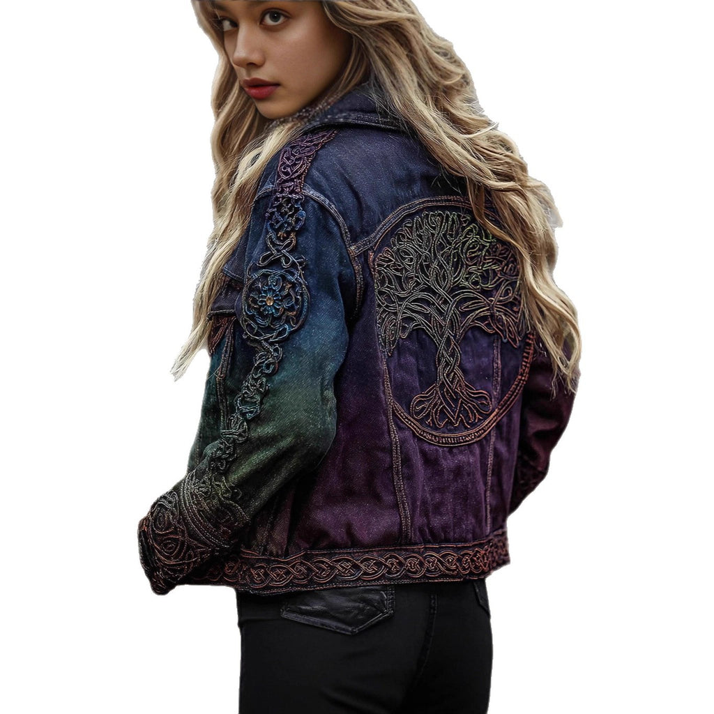 Vintage Patchwork Denim Jacket