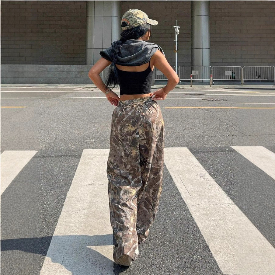 Baggy Camo Cargo Pants