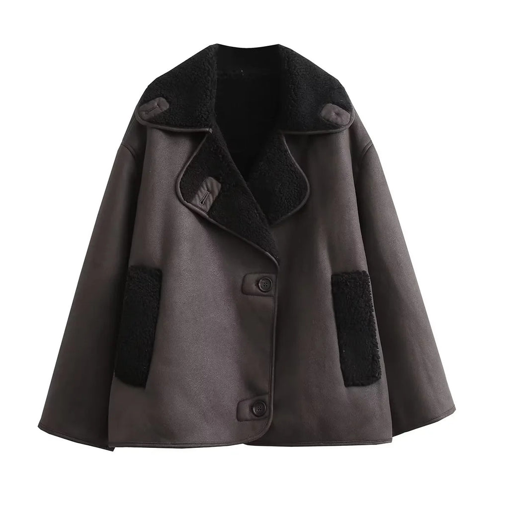 Oversized Cotton Padded Jacket