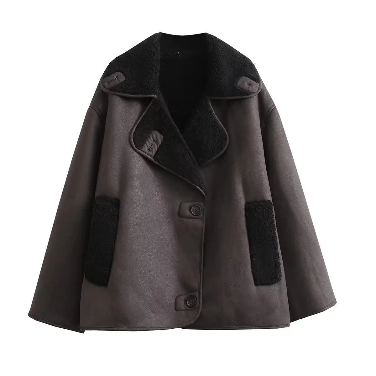 Oversized Cotton Padded Jacket