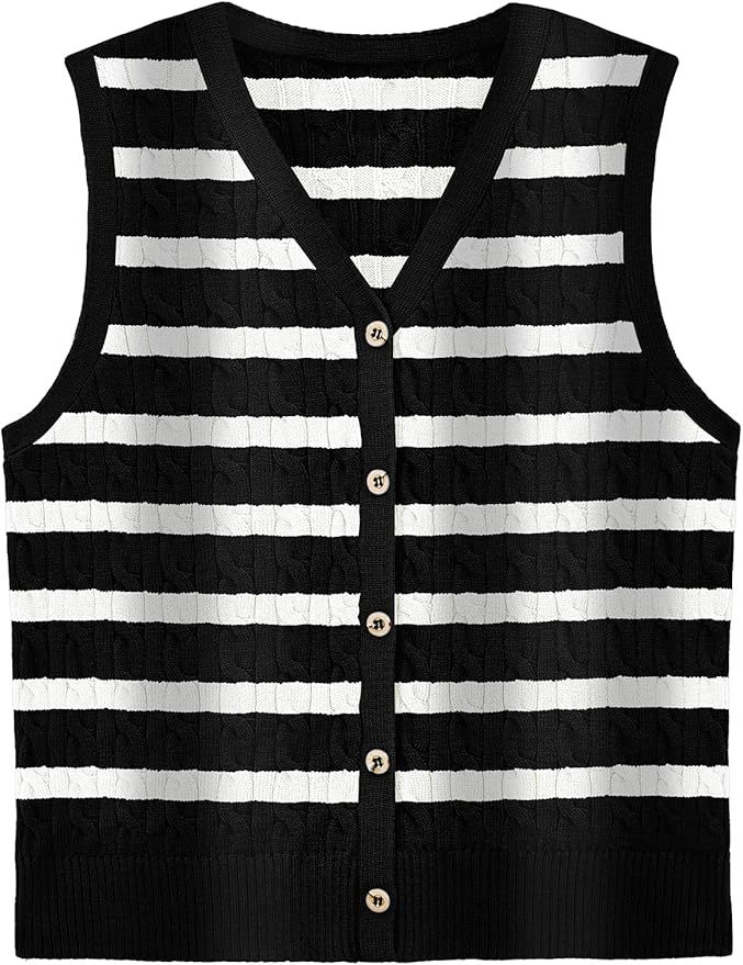 Twist & Layer Knit Vest