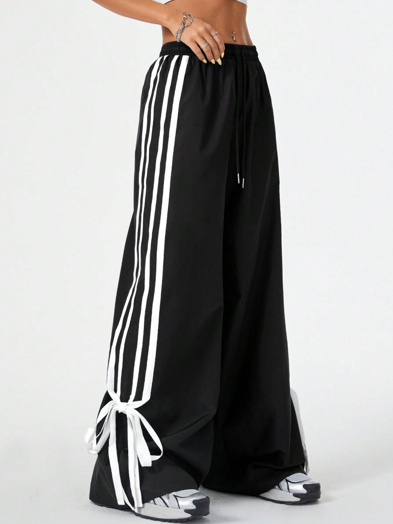 High Waist Wide Leg Pants