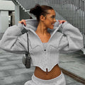 Corset Zip Hoodie