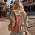 Vintage Patchwork Denim Jacket