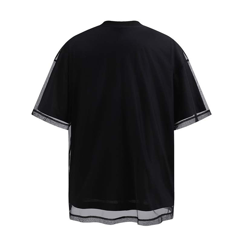 American Streetwear Cherry Letter Print T-Shirt